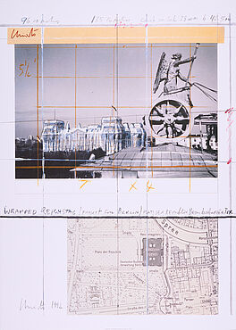 Christo - Wrapped Reichstag Project for Berlin, 76232-5, Van Ham Kunstauktionen