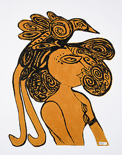 Corneille - Frau und Paradiesvogel, 81141-4, Van Ham Kunstauktionen