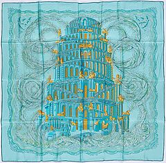 Hermes - Carre LES RIVIERES DE BABEL, 69664-126, Van Ham Kunstauktionen