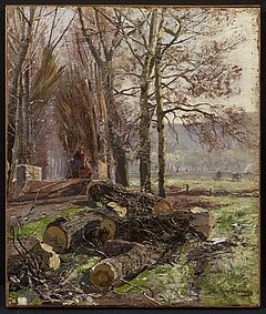 Hugo Muehlig - Vorfruehling an der Grafenberger Allee, 73712-1, Van Ham Kunstauktionen