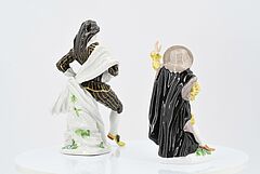 Meissen - Dottore Boloardo und Harlekin aus der Commedia dellArte, 75074-23, Van Ham Kunstauktionen