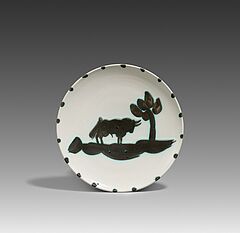 Pablo Picasso Ceramics - Bull Under a Tree, 80714-5, Van Ham Kunstauktionen