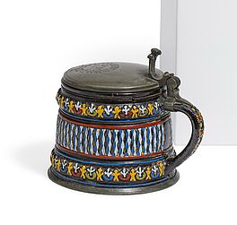 Annaberg - Krug mit Kerbschnittmuster, 81740-4, Van Ham Kunstauktionen