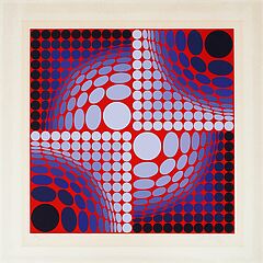 Victor Vasarely - Auktion 337 Los 953, 53646-17, Van Ham Kunstauktionen
