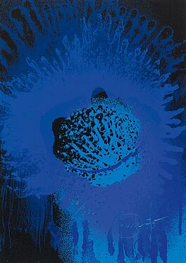 Otto Piene - Blue sun, 59512-16, Van Ham Kunstauktionen