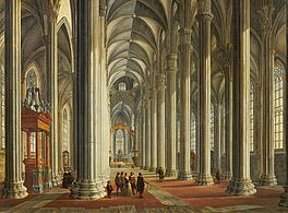 Christoph Gottfried Bachmann - Im Inneren des Doms zu Mailand, 73121-1, Van Ham Kunstauktionen