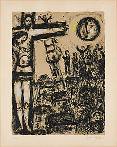 Marc Chagall - Crucifixion Grise, 64399-2, Van Ham Kunstauktionen