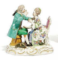 Meissen - Gruppe Der Augenarzt, 60572-5, Van Ham Kunstauktionen