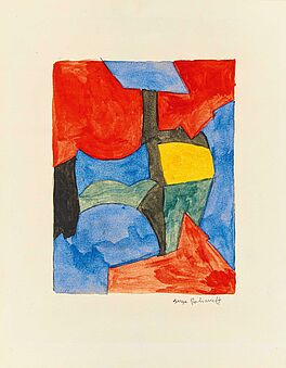 Serge Poliakoff - Composition abstraite 69-86, 76000-307, Van Ham Kunstauktionen