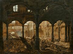 Jan Geeraerts - Die Ruinen der Handelsboerse in Antwerpen, 68026-5, Van Ham Kunstauktionen