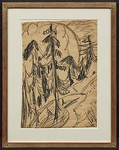 Ernst Ludwig Kirchner - Tannen im Gebirge, 82086-1, Van Ham Kunstauktionen
