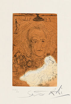 Salvador Dali - Hommage a Konrad Adenauer, 62100-4, Van Ham Kunstauktionen