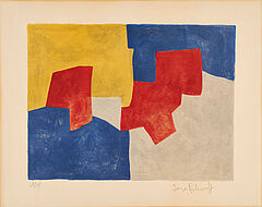 Serge Poliakoff - Komposition in Blau Grau Rot und Gelb, 75321-1, Van Ham Kunstauktionen