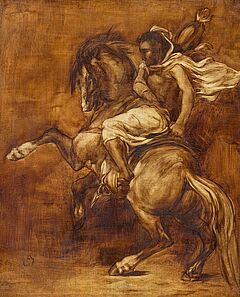 Eugene Fromentin - Studie eines Arabischen Reiters, 77226-5, Van Ham Kunstauktionen