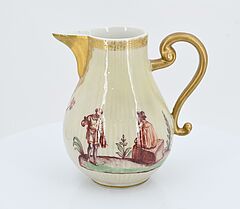 Meissen - Zwei Tassen mit Untertassen mit floralem Dekor, 73258-13, Van Ham Kunstauktionen