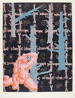 Joerg Immendorff - Ohne Titel, 57516-6, Van Ham Kunstauktionen