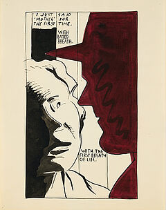 Raymond Pettibon - I Just Said, 81351-76, Van Ham Kunstauktionen