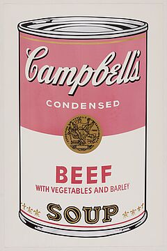 Andy Warhol - Campbells Soup I Beef, 81021-2, Van Ham Kunstauktionen