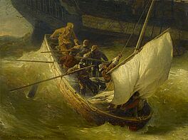 Andreas Achenbach - Das Lotsenboot, 59799-2, Van Ham Kunstauktionen