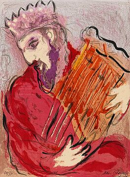 Marc Chagall - David mit der Harfe, 53725-3, Van Ham Kunstauktionen