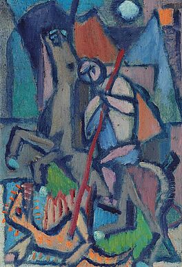 Eduard Bargheer - St Georg und der Drache, 69842-1, Van Ham Kunstauktionen