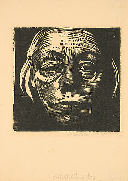 Kaethe Kollwitz - Selbstbidnis von vorn, 81282-1, Van Ham Kunstauktionen