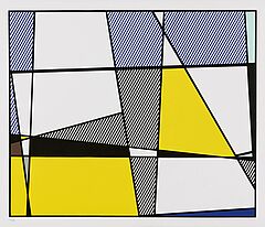 Roy Lichtenstein - Cow Triptych Cow Going Abstract, 76854-1, Van Ham Kunstauktionen