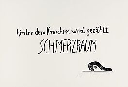 Joseph Beuys - Schmerzraum, 58062-14, Van Ham Kunstauktionen