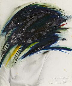 Arnulf Rainer - Ohne Titel Fotouebermalung, 76000-18, Van Ham Kunstauktionen