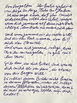 Guenther Uecker - Aus Friedensgebote, 81430-29, Van Ham Kunstauktionen