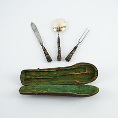 Deutschland - Reisebesteck in Futteral, 80909-1, Van Ham Kunstauktionen