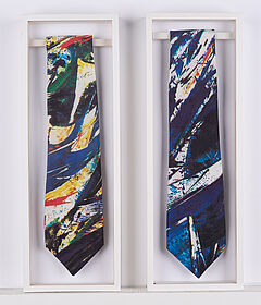 Karl Otto Goetz - Konvolut von 2 Kuenstlerkrawatten, 75966-3, Van Ham Kunstauktionen