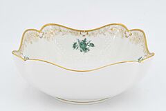 Meissen - Speiseservice mit gruenen Watteauszenen, 73034-18, Van Ham Kunstauktionen