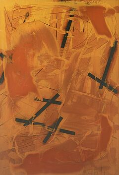 Imi Knoebel - Ohne Titel Mennige-Bild, 58277-9, Van Ham Kunstauktionen