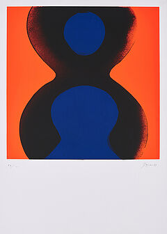 Otto Piene - Telepathisch Aus Teleserie und Leuchtfarben, 69450-40, Van Ham Kunstauktionen