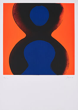 Otto Piene - Telepathisch Aus Teleserie und Leuchtfarben, 69450-40, Van Ham Kunstauktionen