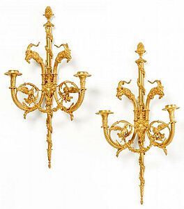 Frankreich - Paar Appliken Style Louis XVI, 56468-5, Van Ham Kunstauktionen