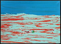 Cornelius Voelker - Ohne Titel Schwimmer, 76513-2, Van Ham Kunstauktionen