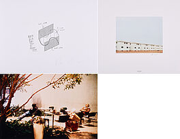 Dan Graham - Konvolut von 2 Druckgrafiken und 1 Fotografie, 75280-288, Van Ham Kunstauktionen