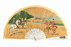 Frankreich - Faecher mit Reitern, 75502-53, Van Ham Kunstauktionen