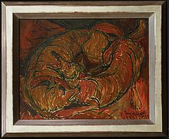 Josef Scharl - Zwei Fuechse, 70060-1, Van Ham Kunstauktionen