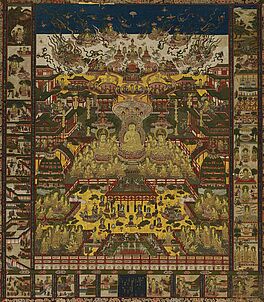 Malerei des Taima Mandala, 66779-1, Van Ham Kunstauktionen