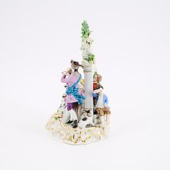 Meissen - Musikantengruppe unter Ruinenbogen, 80670-23, Van Ham Kunstauktionen