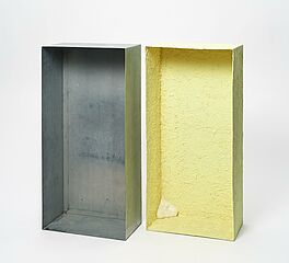 Joseph Beuys - Mit Schwefel ueberzogene Zinkkiste tamponierte Ecke, 58062-21, Van Ham Kunstauktionen