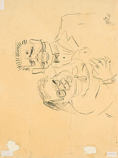 Otto Dix - Ohne Titel Portrait einer <br >pausbaeckigen jungen Frau, 81116-4, Van Ham Kunstauktionen