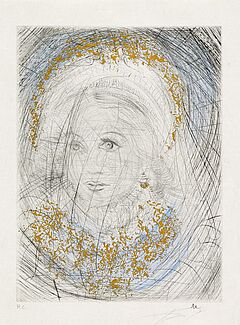 Salvador Dali - Portraet de Marguerite, 55293-1, Van Ham Kunstauktionen