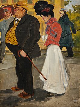 Fritz Petersen - "Straßenszene aus Nordhausen", 80877-13, Van Ham Kunstauktionen