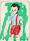 Jim Dine - Pinocchio coming from the green, 79618-2, Van Ham Kunstauktionen