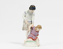 Meissen - Zwei Maedchen, 75074-38, Van Ham Kunstauktionen