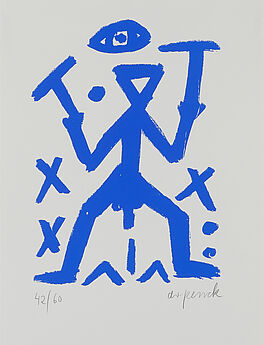 AR Penck Ralf Winkler - Ohne Titel, 64551-1, Van Ham Kunstauktionen